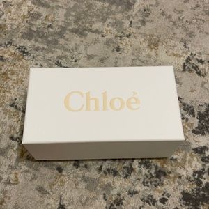 Empty Chloe’ Sunglass box